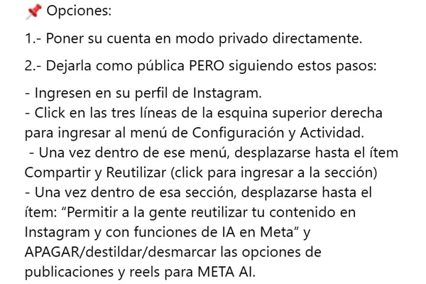 Instagram rolls out opt-out for Meta AI training data