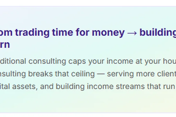 Solopreneurs Can Build $5K/Month Consulting Businesses Using AI Tools