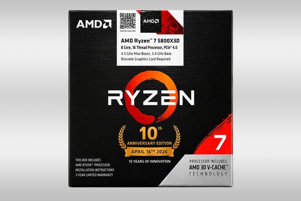 AMD revives Ryzen 7 5800X3D as 10th Anniversary Edition