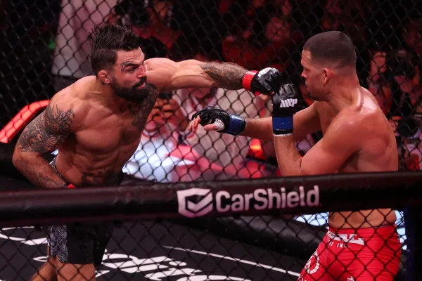 Mike Perry stops Nate Diaz via TKO in bloody welterweight clash