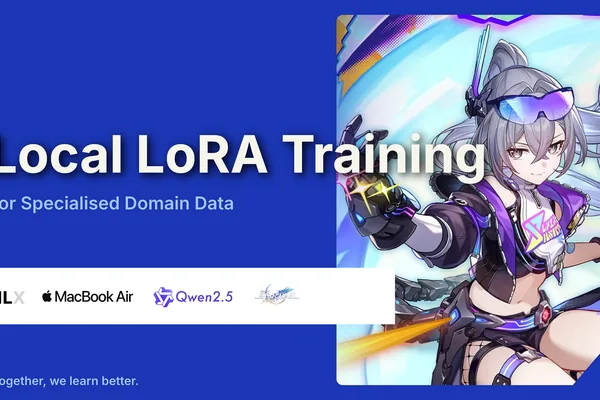 Medium articles explore LoRA for specialized LLM fine-tuning