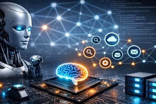 AI 代理将企业软件扩展到单个提示词之外