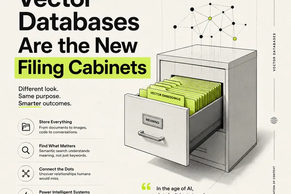 Vector databases emerge as AI's context-aware filing cabinets