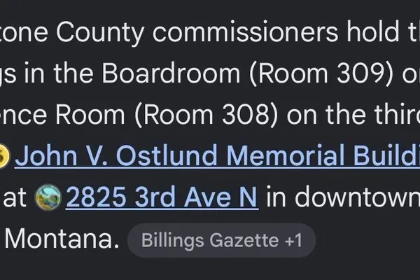 Yellowstone County Commission Meeting Addresses AI and Data Centers