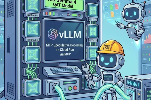 Gemma 4 12B Model Deployed on Cloud Run with NVIDIA L4 GPUs