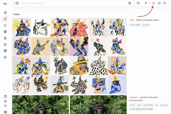 Midjourney rolls out 24-image draft mode for V8.1