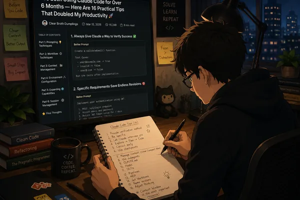 User shares 6-month experience with Claude Code, compares to Mistral Vibe