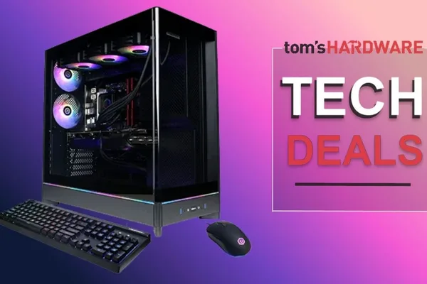 Cyberpower gaming PC with RTX 5080 and Ryzen 7 9800X3D discounted by $544