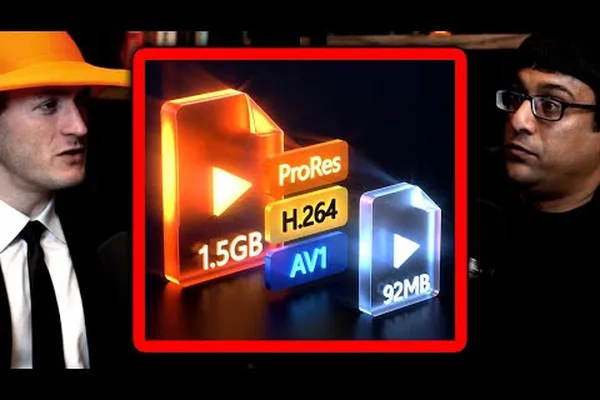 Dwarkesh Patel Explains Video Codecs and Compression on Lex Fridman Podcast
