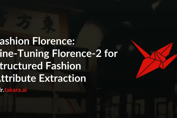 Fashion Florence model extracts structured clothing attributes