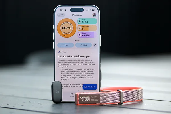 Google launches Fitbit Air with AI Coach for personalized health tracking