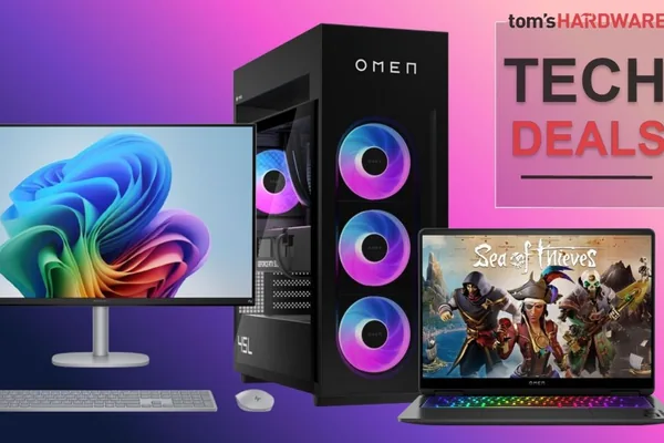 HP 阵亡将士纪念日促销：RTX 5090 游戏 PC 价格低于 GPU 本身