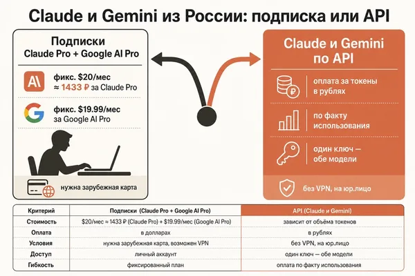 俄罗斯用户通过 API 解决 AI 订阅难题