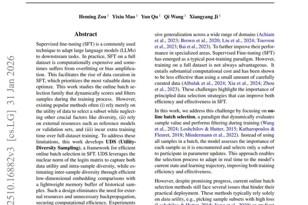 Tsinghua University's UDS framework halves LLM fine-tuning compute costs