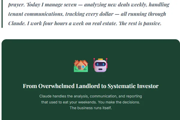 Anthropic's Claude AI streamlines real estate investment operations