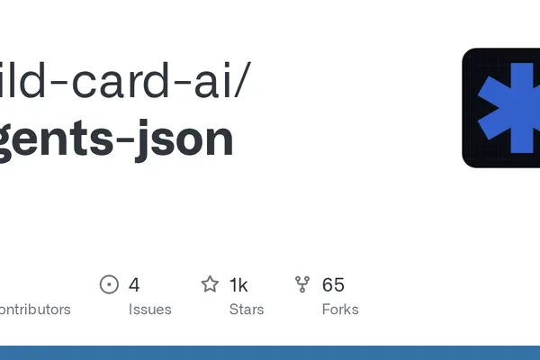 Wild Card AI releases Agents.json to standardize LLM API interactions
