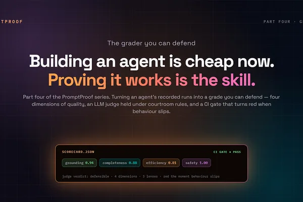 New framework tackles AI agent verification with LLM judge