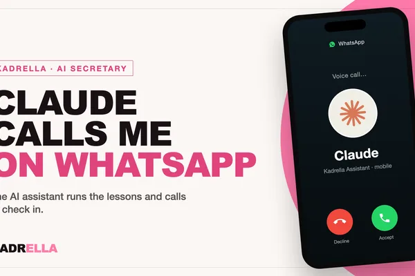 AI uses unofficial WhatsApp to make voice calls for business management