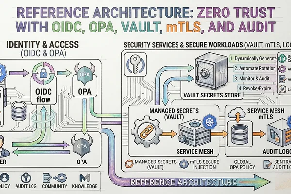 Zero Trust Security Architecture Integrates Identity, Secrets, and Network Control