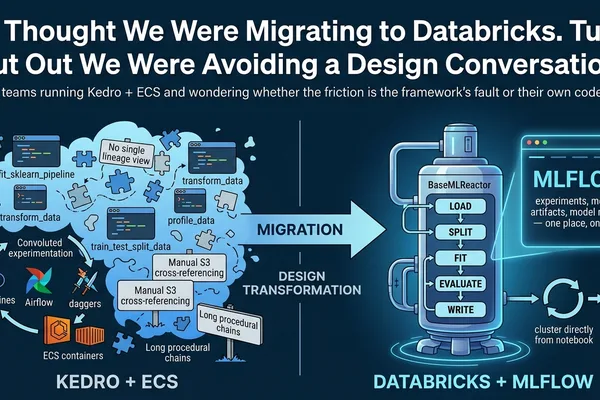 MLOps friction: Kedro/ECS challenges prompt Databricks migration avoidance