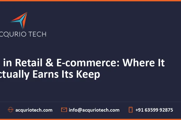 AI's Profitable Applications in Retail and E-commerce Identified