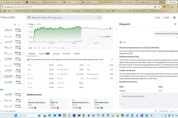 Google Finance Beta Integrates Gemini for Enhanced Research