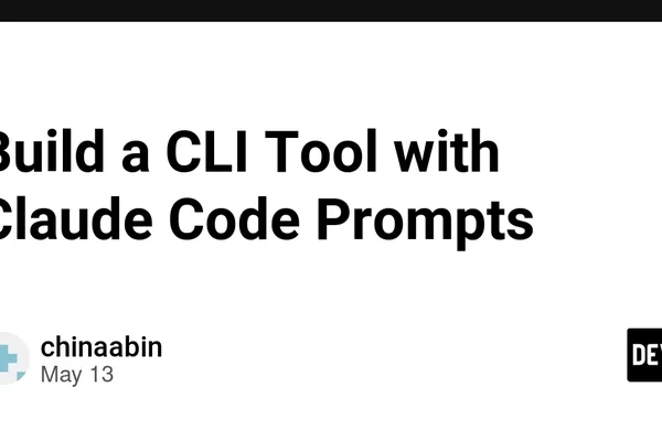 Build CLI tool with AI-generated code prompts