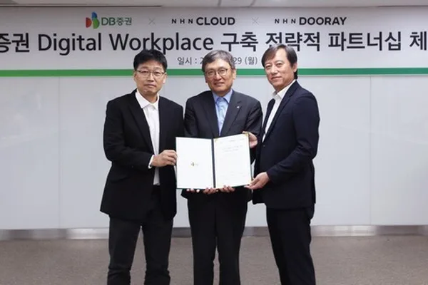 NHN Cloud partners with DB Financial Investment for company-wide Dooray! platform adoption