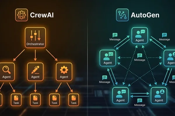 CrewAI vs. AutoGen: Choosing the Right Multi-Agent Orchestration Framework
