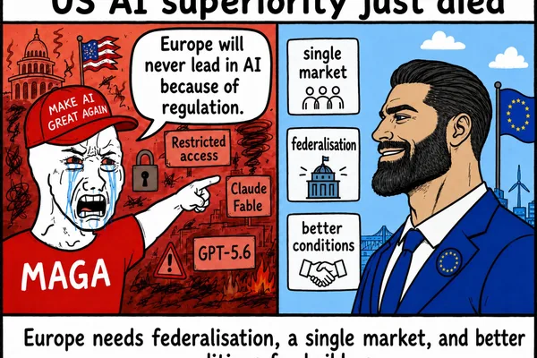 US AI bans contradict regulation claims, Europe needs developer focus