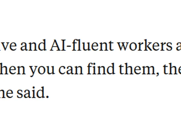 AI-Fluent Workers Lack Domain Knowledge Despite High Cost