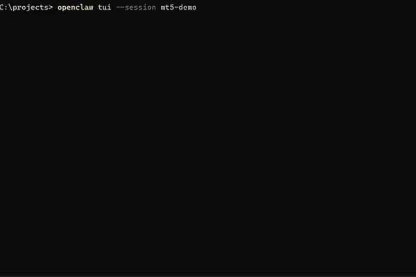 AI agent to automate MetaTrader 5 trading strategies