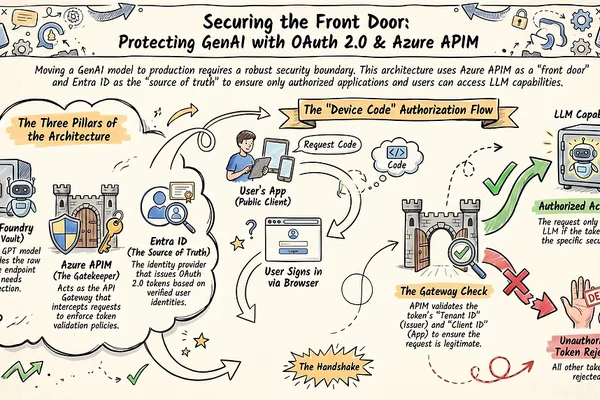 Secure LLM Calls with Azure API Management and Entra ID
