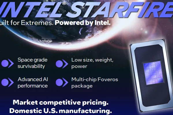 Intel unveils Starfire, a space-grade chip for US government AI inference