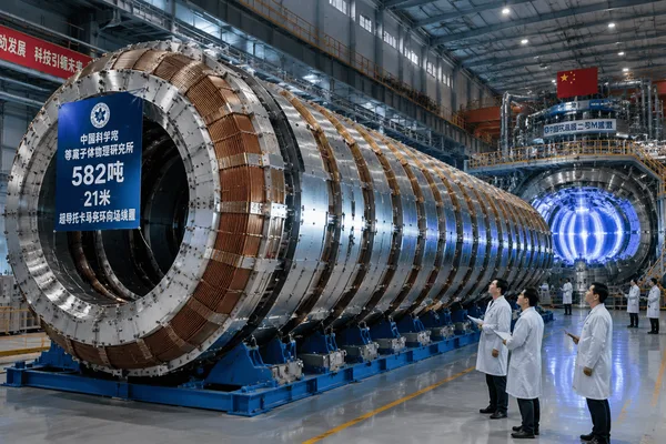 China completes world's largest fusion reactor superconducting magnet · 2 sources tracked