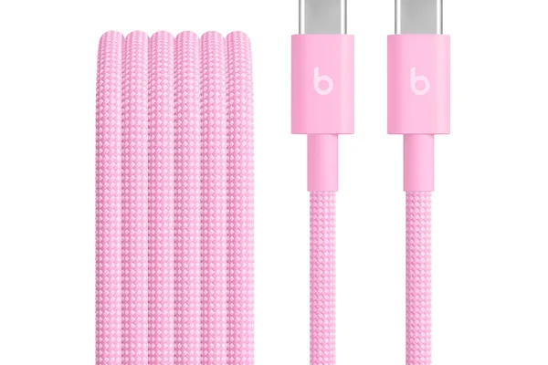Beats by Dr. Dre 推出新款亮粉色 USB-C 数据线