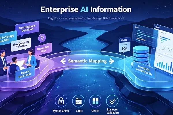 NL2SQL tools fail enterprises due to semantic and validation gaps