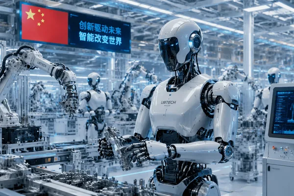 中国机器人行业在人形机器人和具身AI领域取得突破