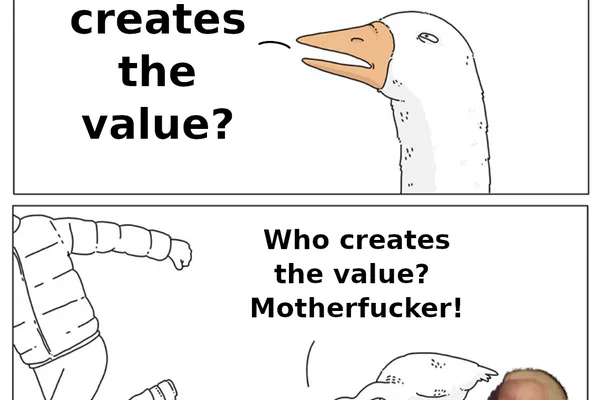 AI、SoftBank 和 Goose Meme 在 Mastodon 上分享