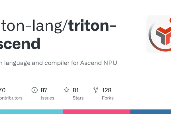 Triton language now runs efficiently on Huawei Ascend NPUs