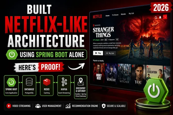 Developer builds Netflix-scale architecture with Spring Boot alone