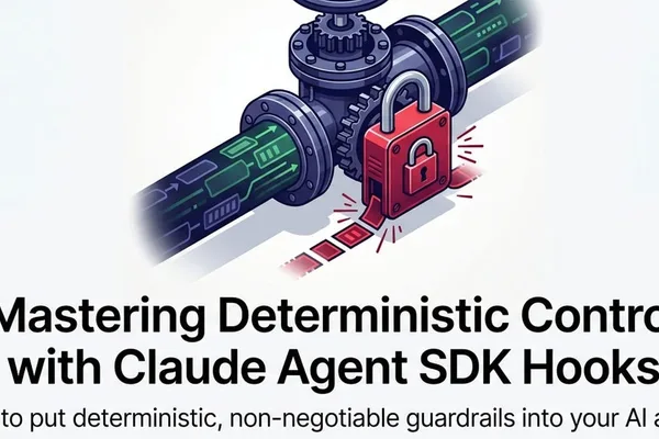 Claude Agent SDK uses hooks for deterministic AI agent guardrails