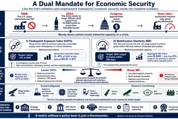 US proposes new metrics to measure economic security and industrial capacity
