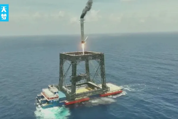 China recovers rocket booster with novel net-capture system