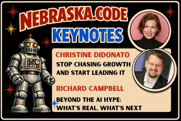Christine DiDonato & Richard Campbell to Keynote Nebraska.Code()