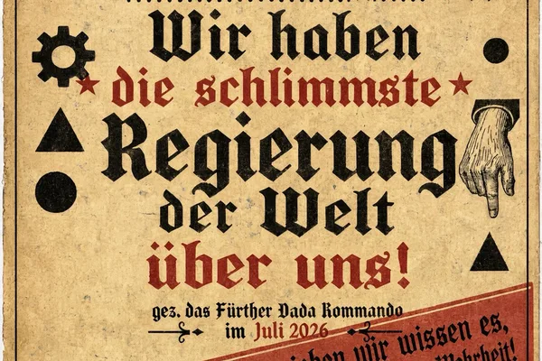 AI-selected font used for controversial government poster on Mastodon