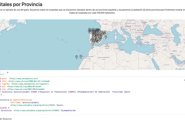 Geographic reasoning demonstrated with knowledge graphs