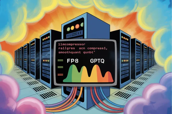 llmcompressor 工具通过 FP8、GPTQ、SmoothQuant 实现 LLM 压缩