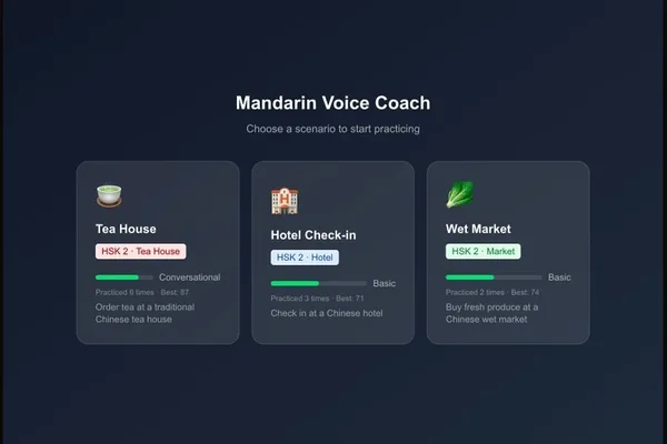 AI Mandarin Voice Coach ChiChat Uses Gemini Live for Task-Driven Scenarios