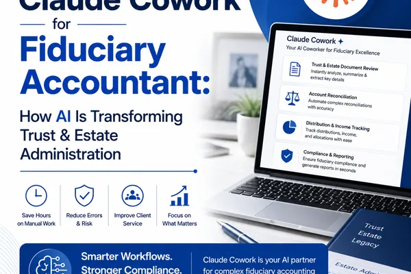 AI, particularly Claude, is transforming fiduciary accounting and estate administration.